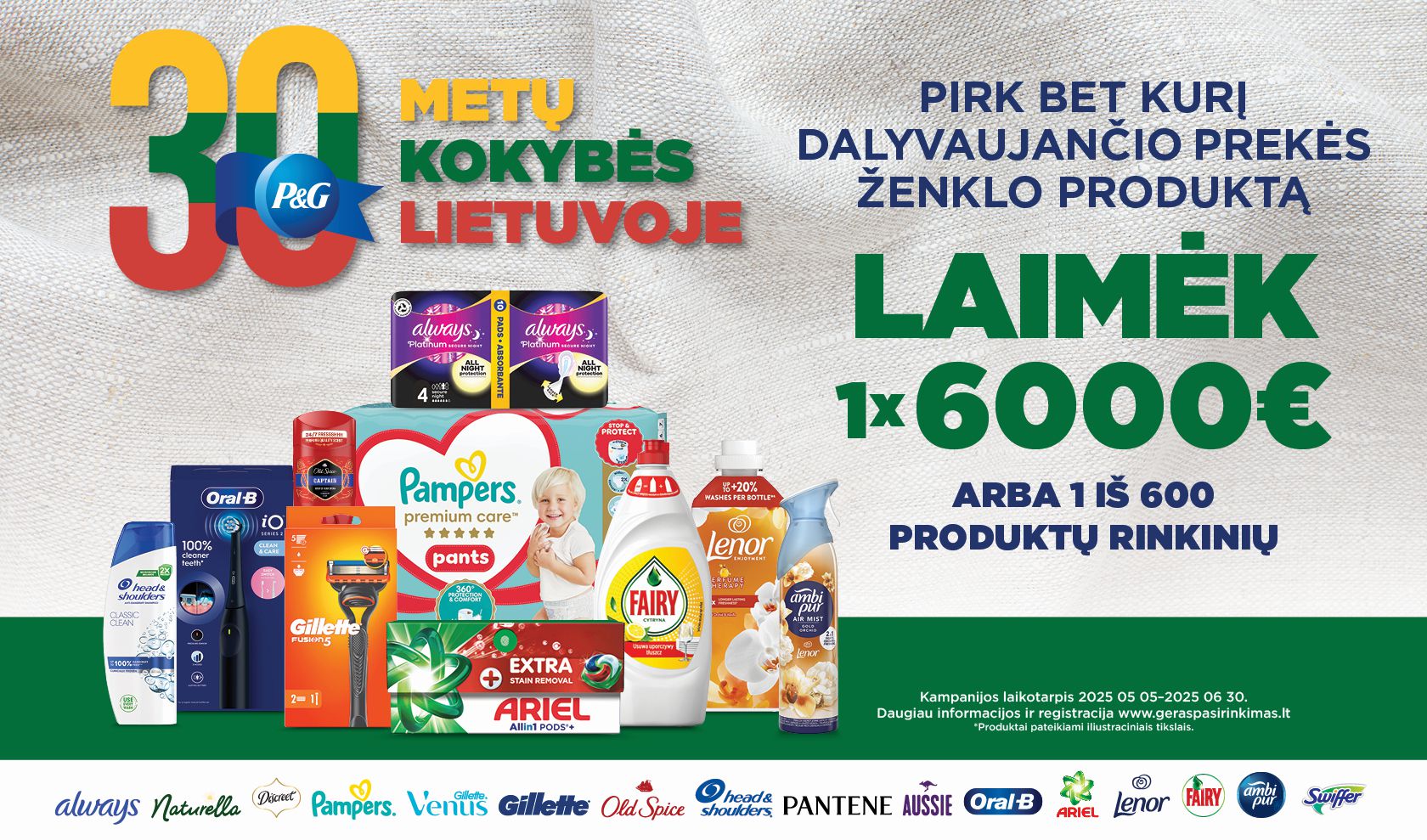 30 metų kokybės Lietuvoje!